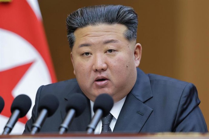 Imagen de archivo del líder norcoreano, Kim Jong Un.