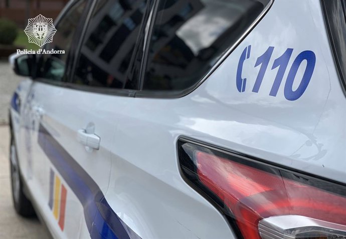 Un vehicle de la policia d'Andorra
