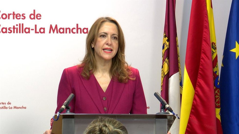 Cristina Maestre, portavoz del PSOE de C-LM