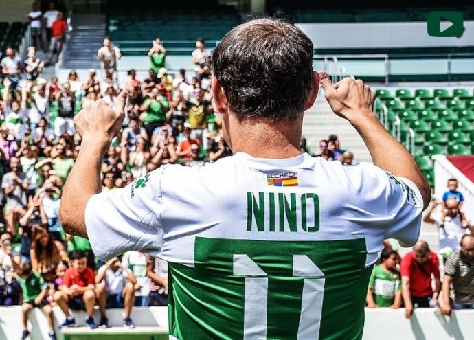 Archivo - Juan Francisco Martínez 'Nino', exdelantero del Elche CF.