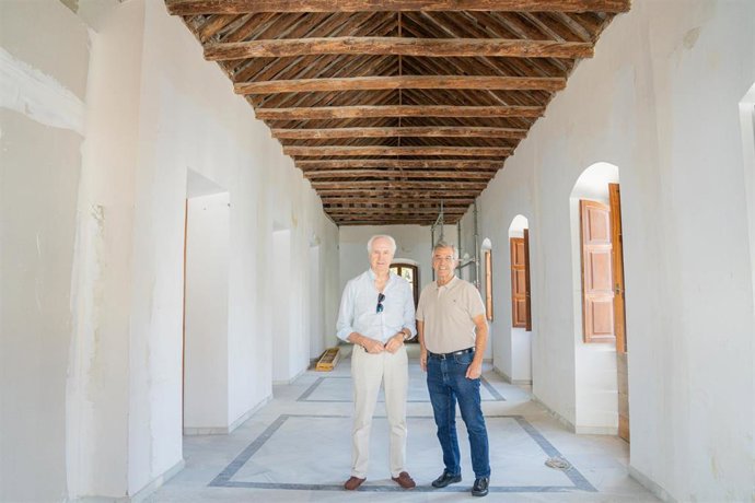 Estepona descubre un artesonado de principios de siglo XX durante obras de ampliación del Museo Arqueológico