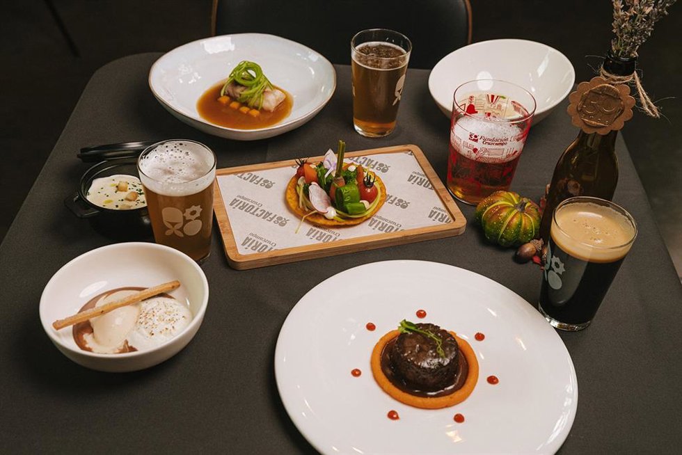 Tapas de la Fundación Cruzcampo.