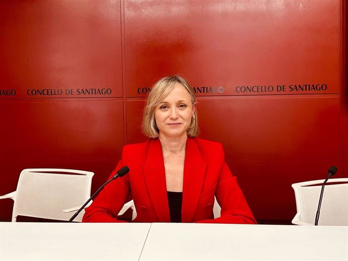 La concejala socialista en el Ayuntamiento de Santiago Marta Abal