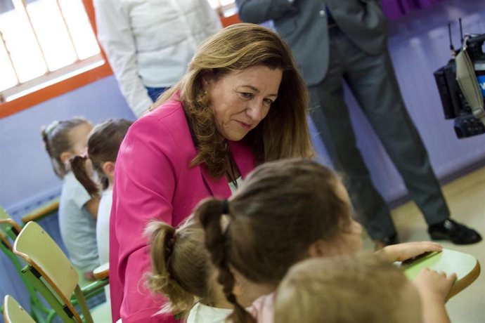La consejera de Desarrollo Educativo y Formación Profesional, María del Carmen Castillo.