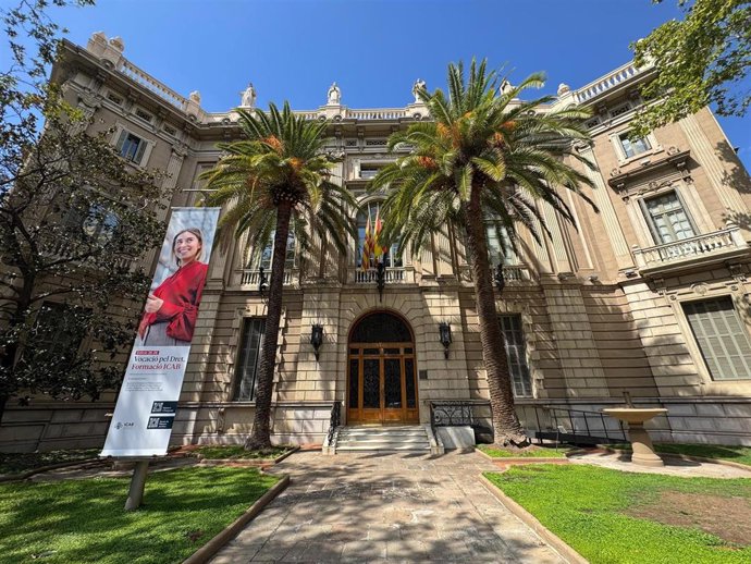 Fachada del Il·lustre Col·legi de l'Advocacia de Barcelona (ICAB)