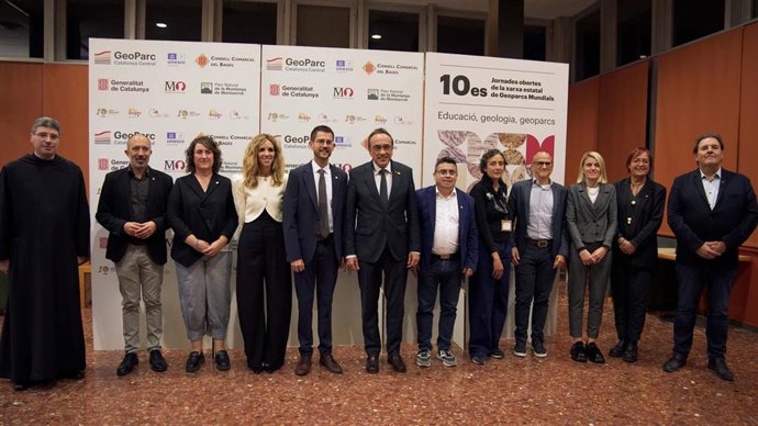 Imagen durante las 10 Jornadas de la Red Estatal de Geoparques Mundiales