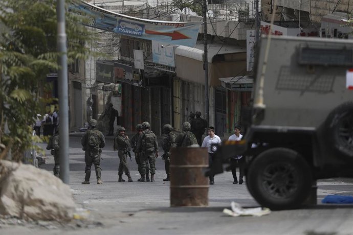 Ejército de Israel en Hebrón (Cisjordania)