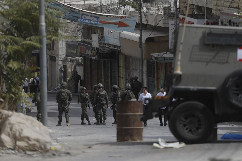 Ejército de Israel en Hebrón (Cisjordania)