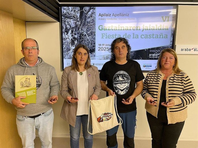 Presentación de la Feria de la Castaña