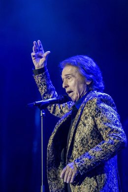 Archivo - Raphael en la Plaza de Toros de Almería en junio de 2022. 