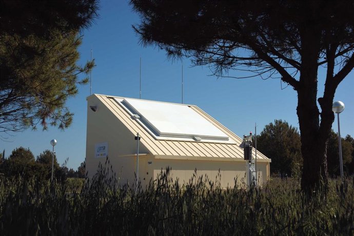 Archivo - El radar de vigilancia espacial S3TSR