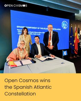 El equipo de Open Cosmos.