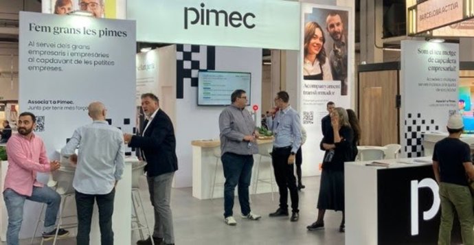 Estand de Pimec en Bizbarcelona.