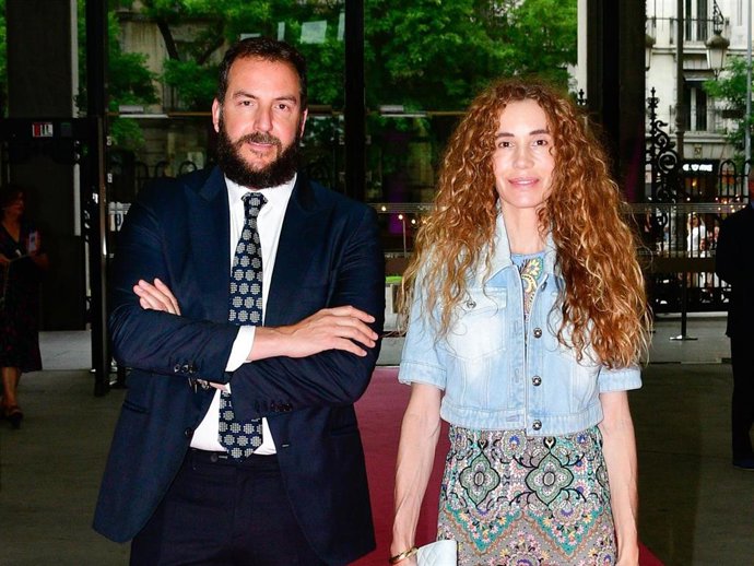Archivo - Borja Thyssen y Blanca Cuesta durante la cena benéfica que organiza la Fundación Contigo para recaudar fondos, a 16 de junio de 2025, en Madrid (España).