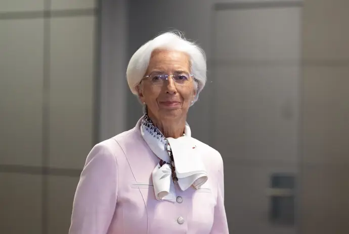 Christine Lagarde, presidenta del BCE