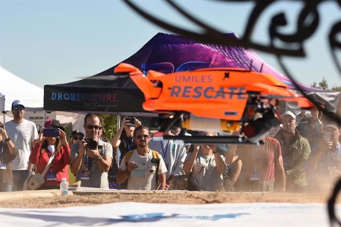Drone Future 2025 demostrará en directo este fin de semana en Haro "cómo los drones pueden salvar vidas"