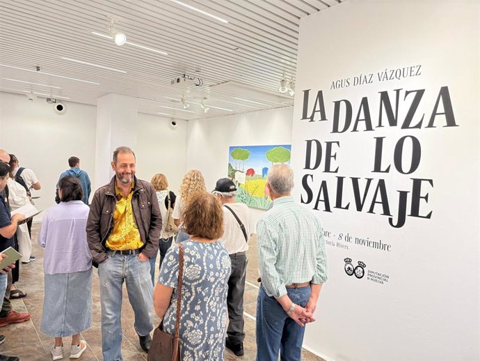 Inauguración de la exposición 'La danza de lo salvaje'.