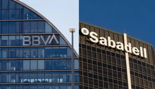 Seus de BBVA i Banc Sabadell.