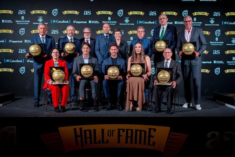 La quinta promoción del Hall of Fame del Baloncesto Español.