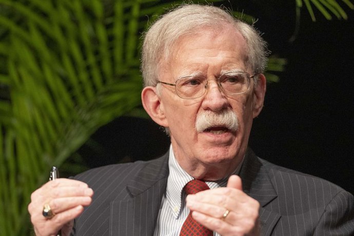 Archivo - Arquivo - 7 de setembro de 2024, Austin, Tx, Estados Unidos: O ex-conselheiro de segurança nacional e embaixador na ONU JOHN BOLTON discursa no último dia do 14º Texas Tribune Festival anual no centro de Austin. O Festival reúne políticos e