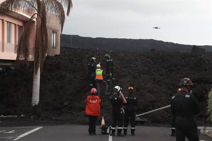 Archivo - Arquivo - Degustação de lava no distrito de La Laguna, em La Palma