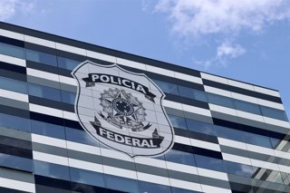 Archivo - Fachada de las dependencias de la Policía Federal de Brasil en la capital del país, Brasilia