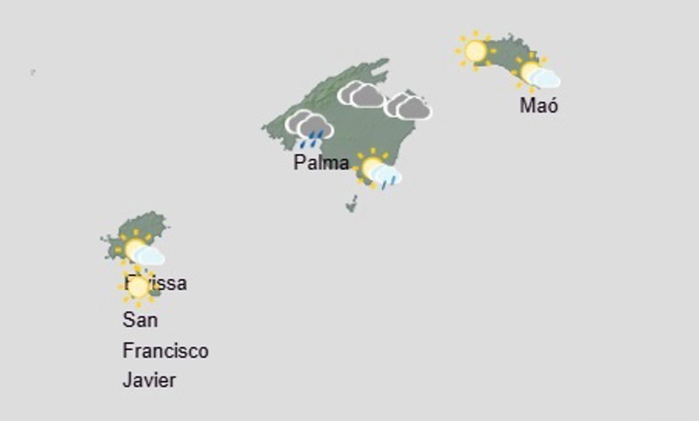 El tiempo hoy, viernes 17 de octubre, en Baleares.