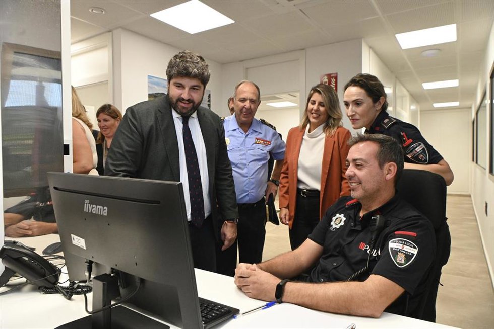El nuevo cuartel de la Policía Local de Cartagena en Cuesta Blanca refuerza la seguridad y la vigilancia en la zona