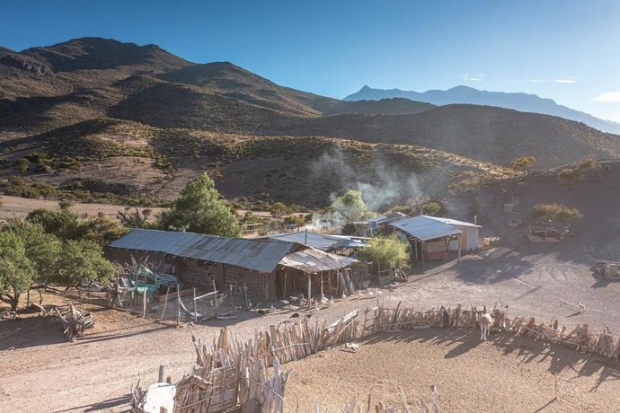Vivienda y granja de una emprendedora de la FMBBVA en Chile