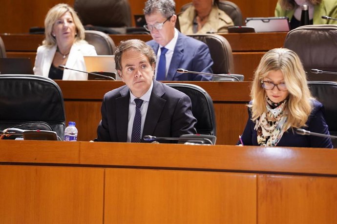 El consejero de Hacienda del Gobierno de Aragón, Roberto Bermúdez de Castro.