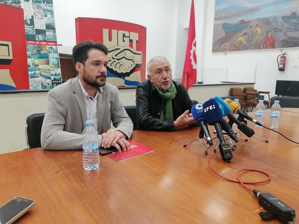 El Secretario General De UGT, Pepe Álvarez.