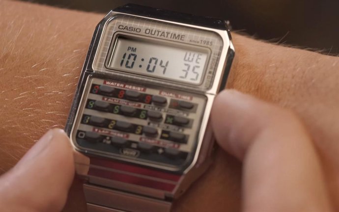 Relógio Casio inspirado em De Volta para o Futuro