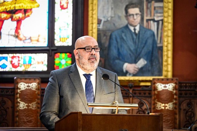 Archivo - El alcalde de Palma, Jaime Martínez, en el Debate del Estado de la Ciudad.