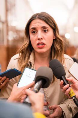 Archivo - Imagen de archivo de Irene Montero en el Congreso