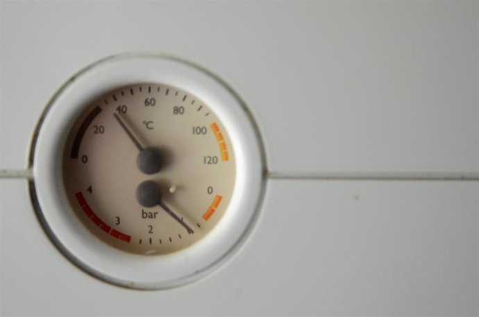 Archivo - Gas, caldera, calderas, termometro de calderas, cocina, cocinas