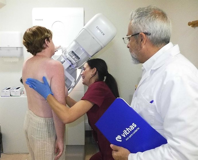 Mamografía en Vithas Málaga.