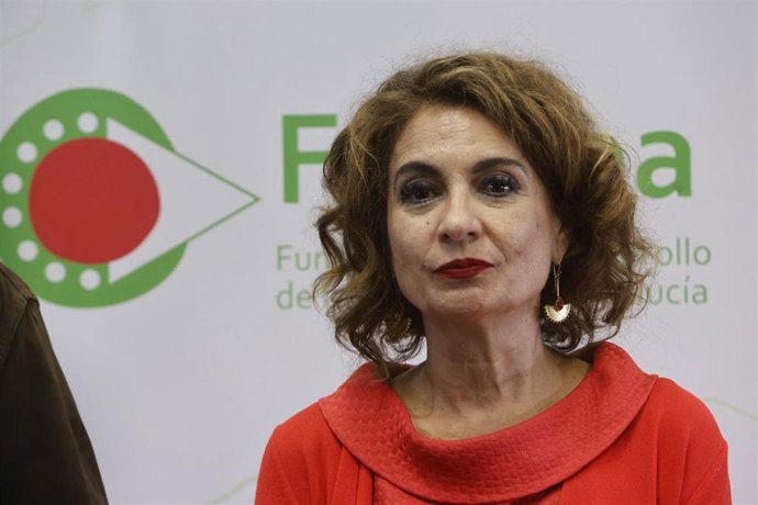 La vicepresidenta primera del Gobierno y ministra de Hacienda, María Jesús Montero, este viernes en Córdoba