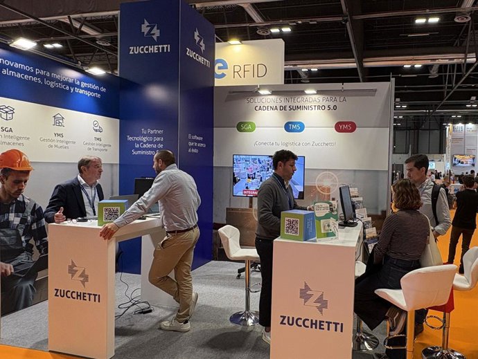 Stand de Zucchetti Spain de Logistics & Automation 2025