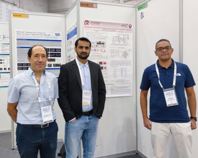 De izquierda a derecha, Domènec Puig, Adnan Khalid y Hatem A. Rashwan, investigadores del estudio.