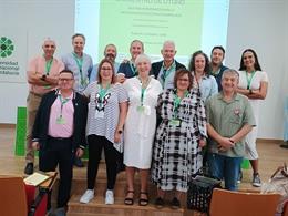 Participantes en la mesa titulada 'Balance del II Plan de Apoyo a la Negociación Colectiva (2023-2025)'.