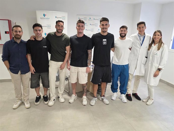 Este chequeo médico se enmarca dentro del acuerdo entre el Málaga CF y Quirónsalud Málaga como proveedor médico oficial del club.