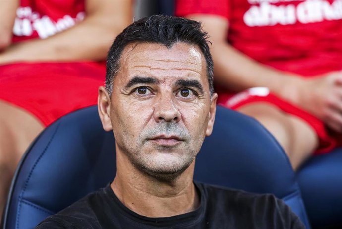 Archivo - El entrenador del Girona FC, Míchel