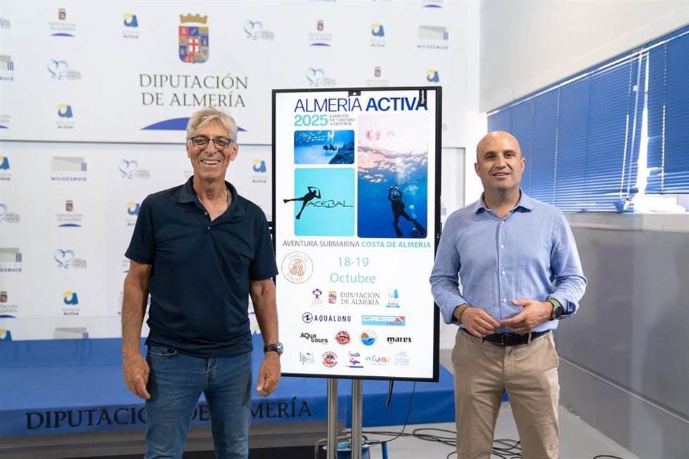Presentación del programa Aventura Submarina Costa de Almería.