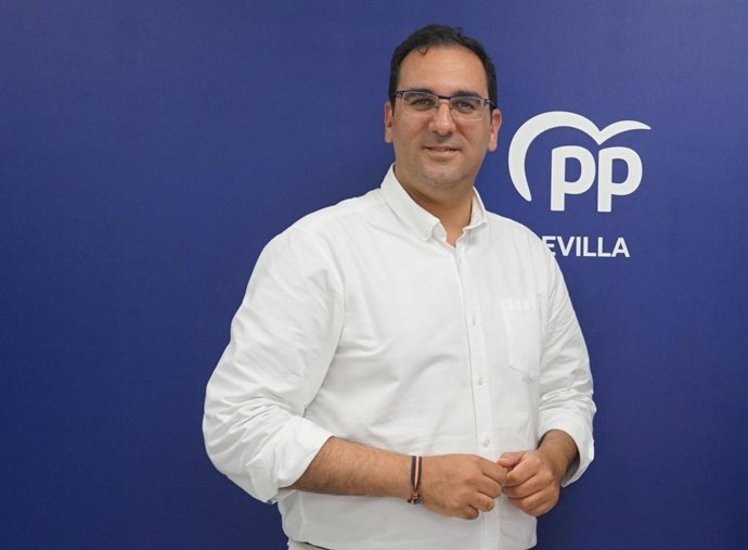 El portavoz del PP en la Diputación de Sevilla, Martín Torres.