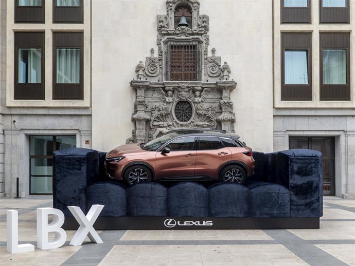 Nuevo Lexus LBX, a 13 de octubre de 2025, en Madrid (España)