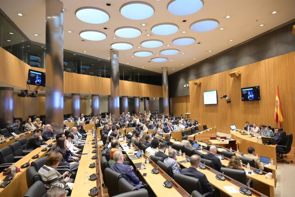 Jornada 'Infancia y adolescencia en la era digital: un reto legislativo y social', celebrada este viernes en el Congreso.