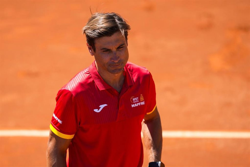Archivo - El capitán español de Copa Davis, David Ferrer.
