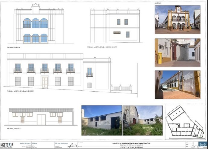 Proyecto de ampliación del Consistorio de Huévar del Aljarafe (Sevilla)