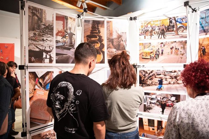 Benetússer inaugura el espacio expositivo 'Una riuà a la memòria' en el Xalet de la Xapa