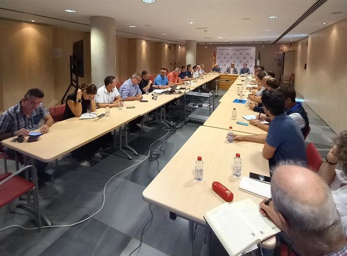 Mesa de expertos de sanidad vegetal celebrada en Almería.